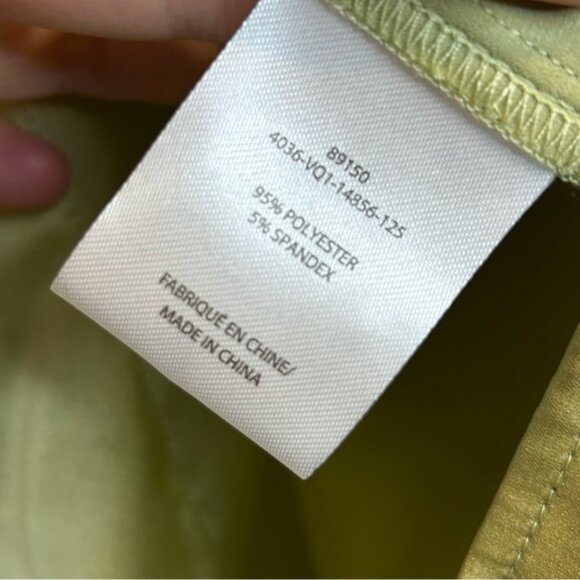 Laura Flared Sleeve Satin Blouse Moss Green - Picture 9 of 10